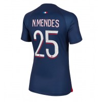 Maglie da calcio Paris Saint-Germain Nuno Mendes #25 Prima Maglia Femminile 2023-24 Manica Corta